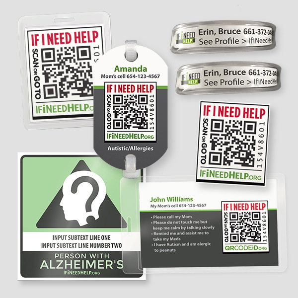 Alzheimer's Safety iD Kit