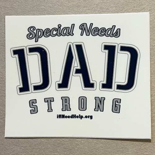 Special Needs Dad Sticker Specials