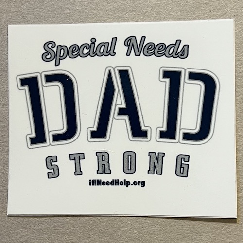 Special Needs Dad Sticker Specials Special Needs Dad Sticker Specials Item