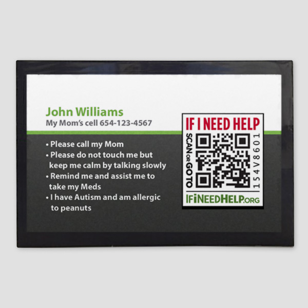 Custom iD Card magnet