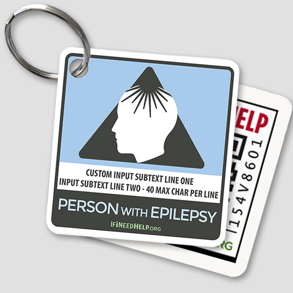 Epilepsy Keychain