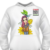 Dragonfly Girl Hoodie Dragonfly Girl Hoodie Item