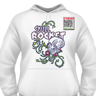 Skull Rocket Blue Hoodie Skull Rocket Blue Hoodie Item