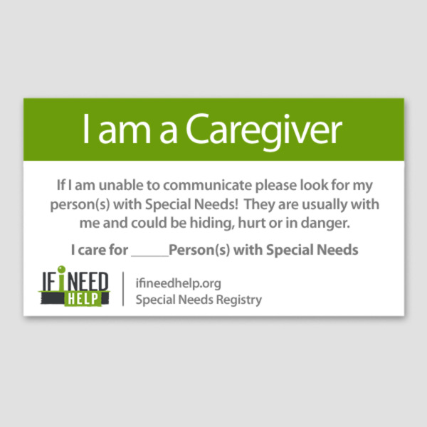 Free CaregiverWalletCard