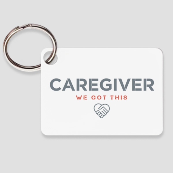 Caregiver Keychain Bold Item