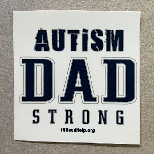 Autism Dad Sticker Specials Item
