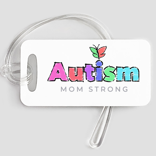 Autism Mom Bag Tag Item