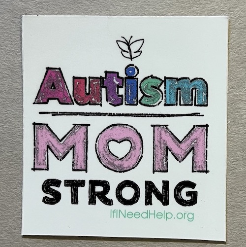 Autism Mom Sticker Specials Item