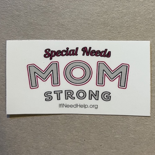Special Needs Mom Sticker Specials Item