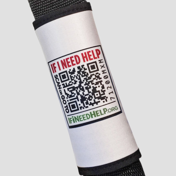 QR Code Seat Belt Alert