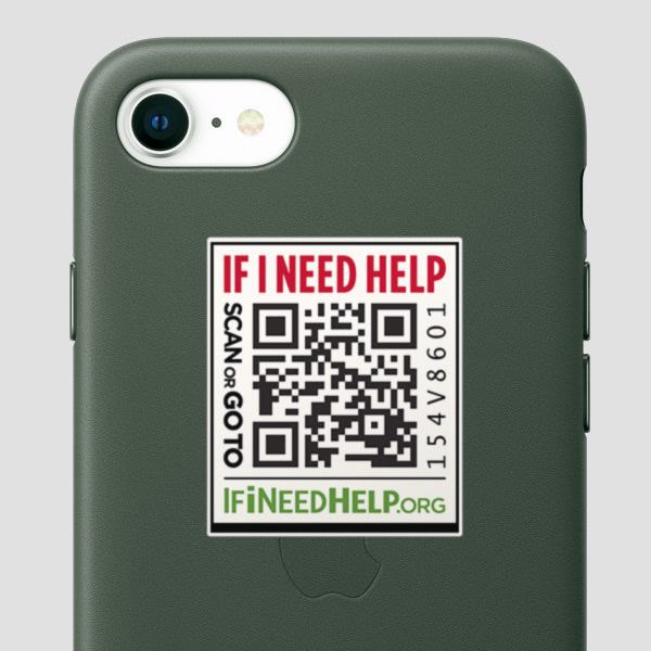 Medium QR Code Sticker