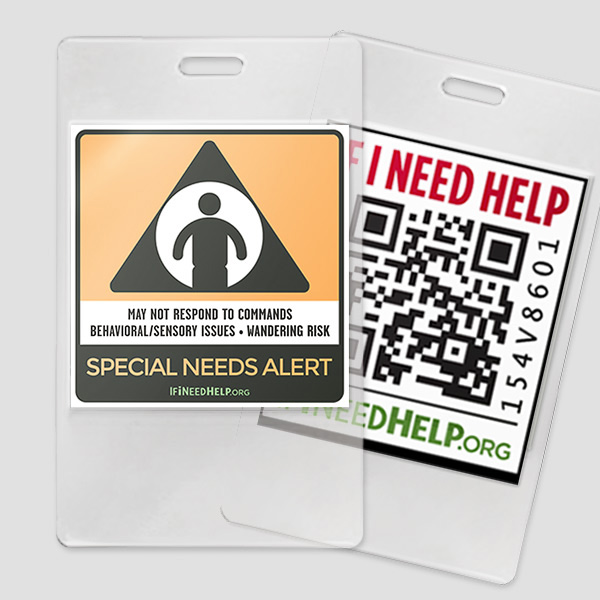 Special Needs laminated Item