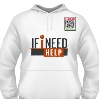 If i Need Help Logo Hoodie Item