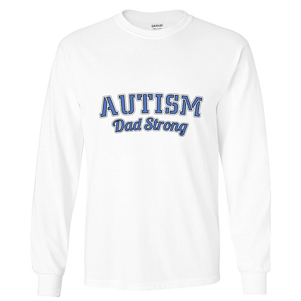 Autism Dad Strong Long Sleeve 2